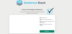 Sentience Stack موقع Sentence Stack موقع ممتاز ومناسب لتطوير مهارة الكتابة باللغة ...