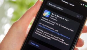 مشكلة فشل تحديث الiOS