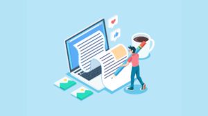 كتابة المحتوى