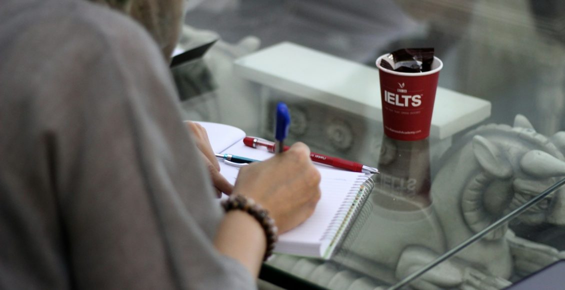 a person working on a machine