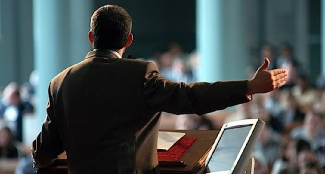 التحدث أمام الجمهور